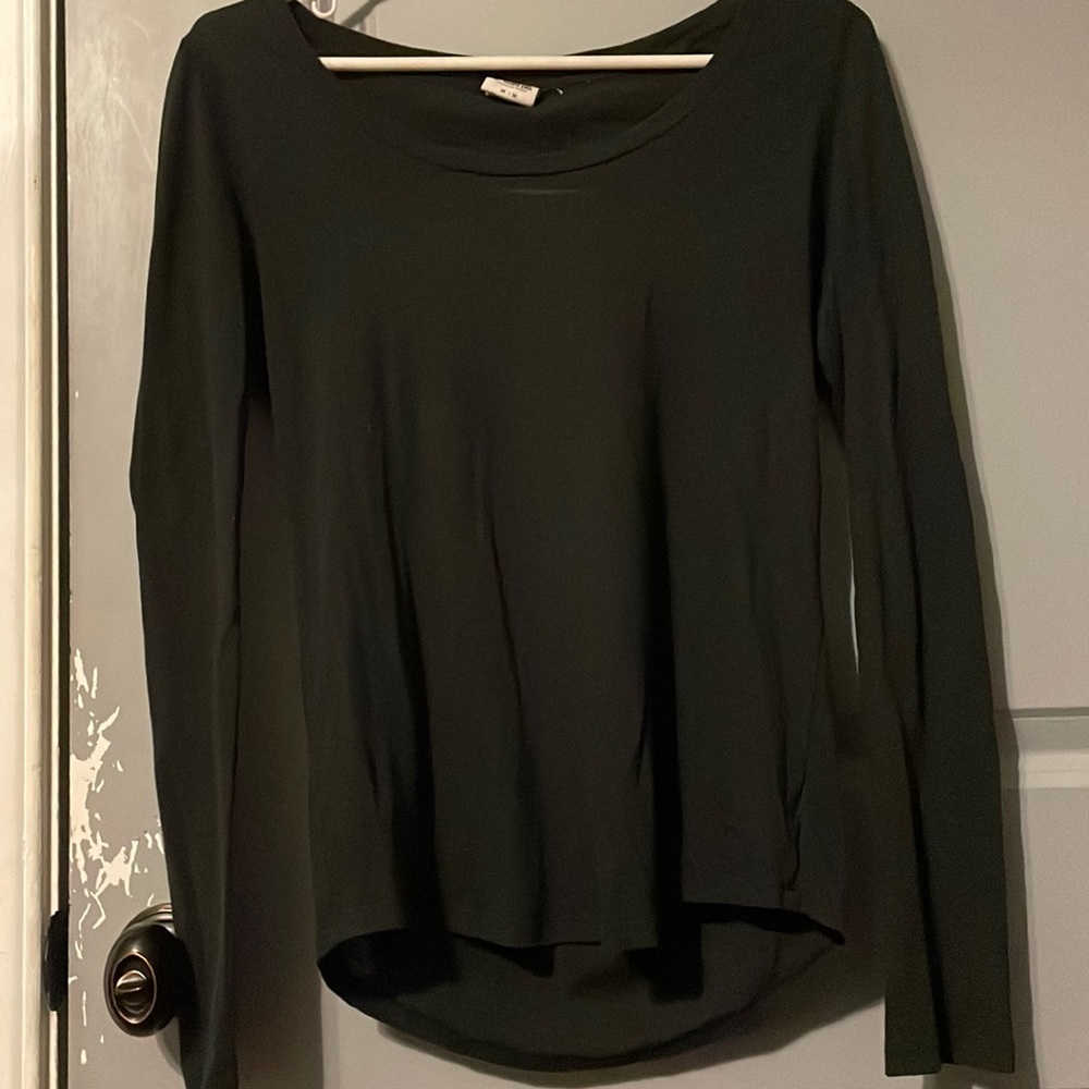 Open back long sleeve